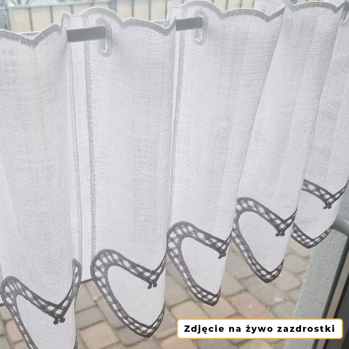 zazdrostka na okno serduszka